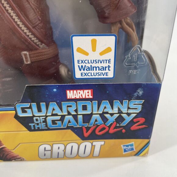 Marvel Guardians of the Galaxy Vol 2 Groot Figure Ravager Outfit NEW *BOX WEAR - Picture 12 of 12